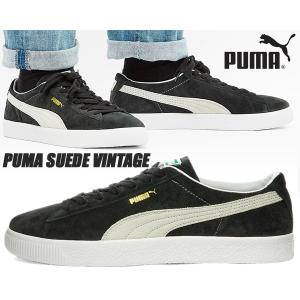 PUMA SUEDE VINTAGE PUMA BLACK-PUMA WHITE 374921-05...