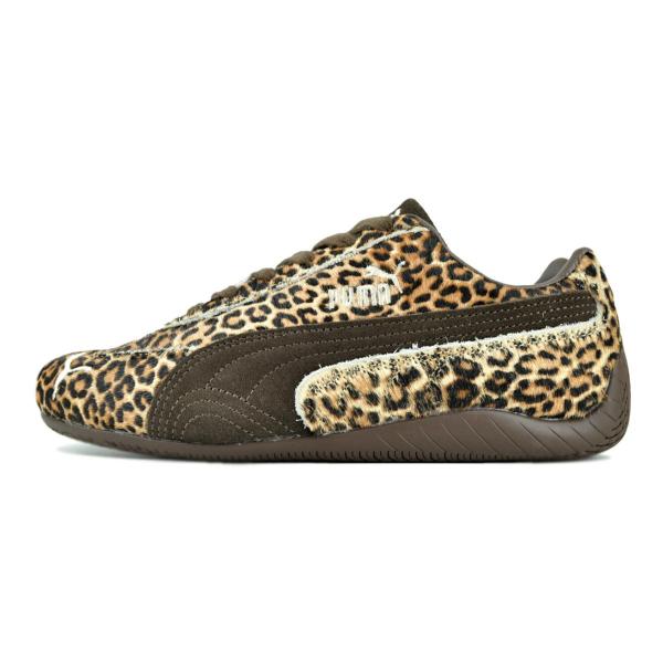 PUMA SPEEDCAT WILD WNS CHOCOLATE-WARM WHITE 406690...