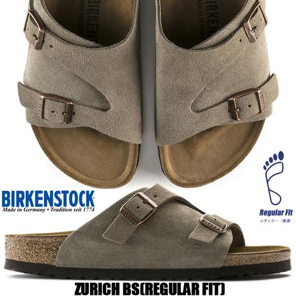 BIRKENSTOCK ZURICH BS (REGULAR FIT) TAUPE 50461 ビル...