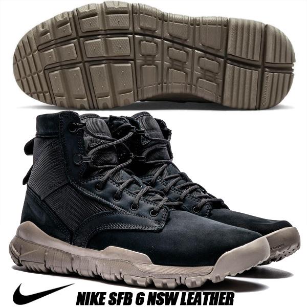 NIKE SFB 6 NSW LEATHER black/black-light taupe 862...