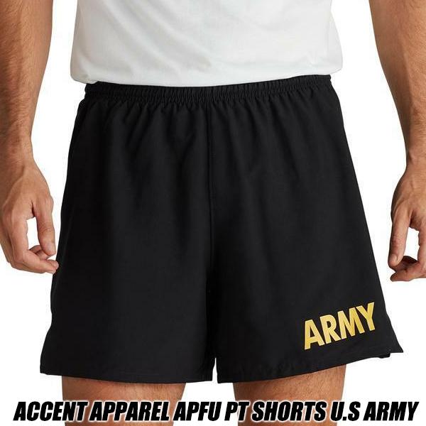 ACCENT APPAREL APFU PT SHORTS U.S ARMY Army Physic...