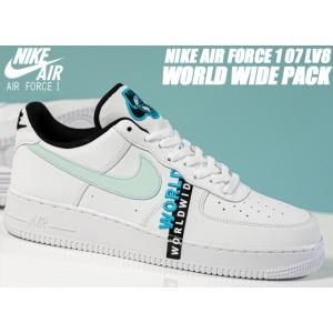NIKE AIR FORCE 1 07 LV8 WORLD WIDE PACK white/glac...