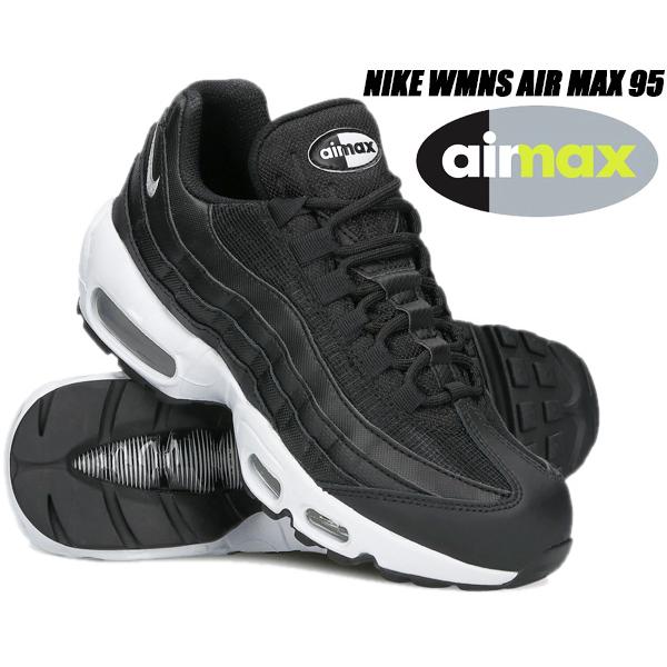 NIKE WMNS AIR MAX 95 black/white-blk ck7070-001 ナイ...