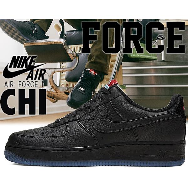 NIKE AIR FORCE 1 07 PREMIUM ALL FOR 1 CHICAGO blac...