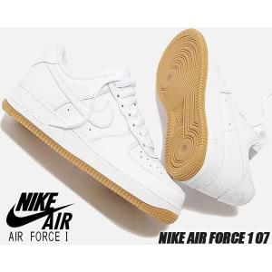 NIKE AIR FORCE 1 07 white/wht-gum light brown dj2739-100 ナイキ エアフォース 1 '07 ホワイト ガム ライトブラウン AF1 白 メンズ エア フォース ワン ロー