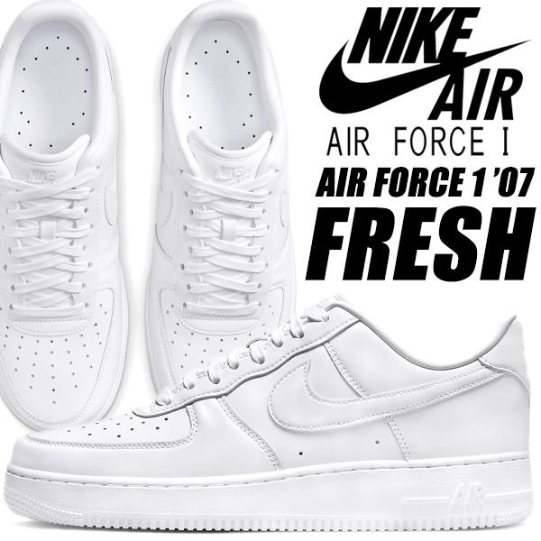 NIKE AIR FORCE 1 07 FRESH white/white-wht dm0211-1...