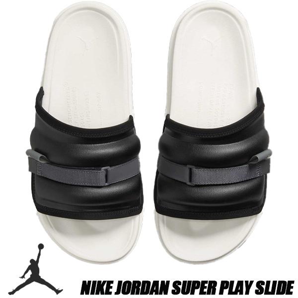 NIKE JORDAN SUPER PLAY SLIDE black/phantom-anthrac...