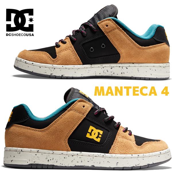 DC SHOES MANTECA 4 M SHOE BLACK/BROWN/GREEN dm2240...