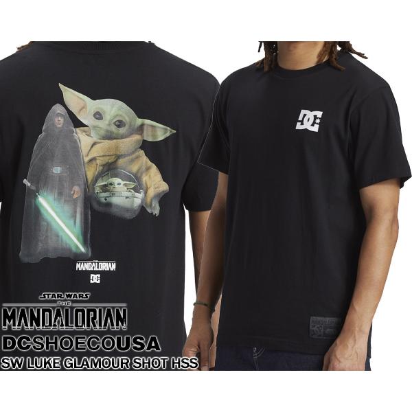 DC SHOES STAR WARS LUKE GLAMOUR SHOT T-SHIIRT BLAC...