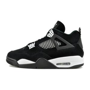 NIKE（ナイキ） NIKE AIR JORDAN 4 RETRO SE BLACK CANVAS black/lt
