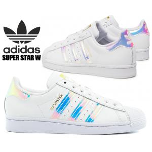 adidas SUPER STAR W FTWWHT/GOLDMT/CBLACK fx7565 アディダス スーパースター ウィメンズ レディース スニーカー ホワイト プリズム｜limited-edition