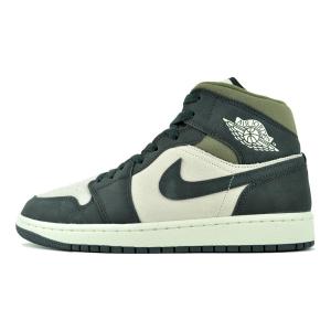 エア ジョーダン 1 NIKE AIR JORDAN MID SE wht/oil grey-cave stone
