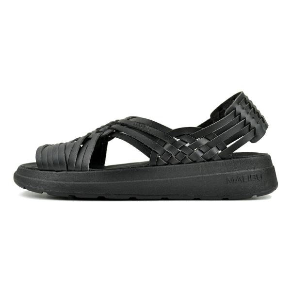 MALIBU SANDALS CANYON VEGAN LEATHER BLACK/BLACK ms...