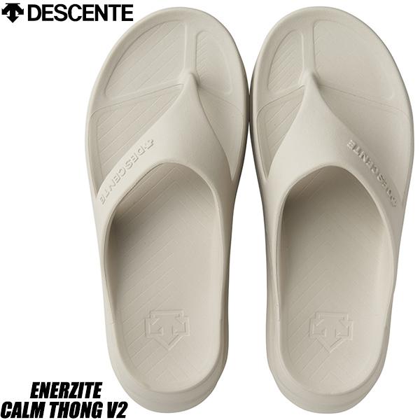 DESCENTE ENERZITE CALM THONG V2 BEIGE so223lth42-b...