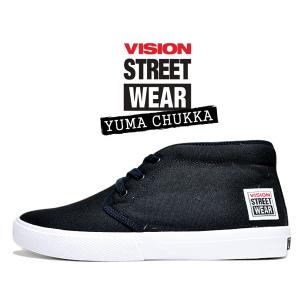 VISION STREET WEAR YUMA CHUKKA BLACK vsw-6354-010 ...
