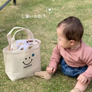 ＼ 名入れ / トートバッグ スマイル 名入り...の詳細画像5