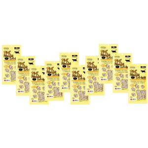 【お徳用・セット販売】 ママクック フリーズドライのムネ肉レバーミックス 猫用 18g 10袋セット...