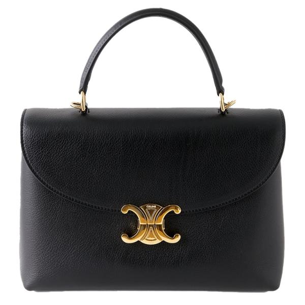 セリーヌ セリーヌ ミディアム ニノ バッグ サプルカーフスキン ショルダーバッグ ハンドバッグ ブ...