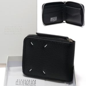 新品 21ss マルジェラ ラウンドジップ折財布 黒 898 | www.tspea.org