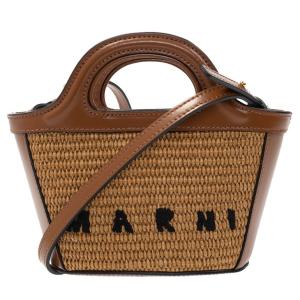 MARNI（マルニ） トロピカリアバケットバッグ スモール かごバッグ