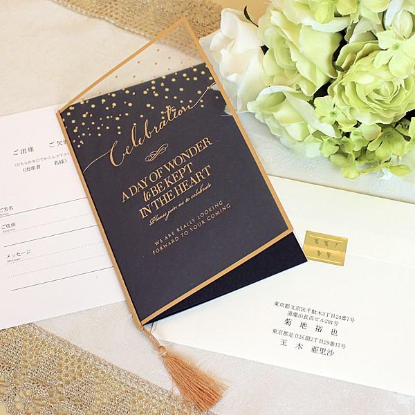 結婚式 招待状 エトワール 10部セット 印刷なし 手作り キット ウェディング ウエディング 披露...