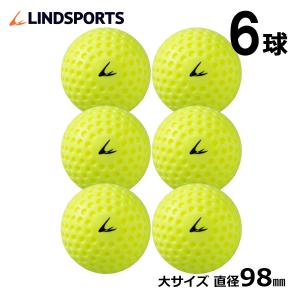 ディンプル（くぼみ）付き野球ボール 12個セット／9インチ 野球ボール 三和体育 9インチ 軟式ボール ティーボール用ボール S-4554