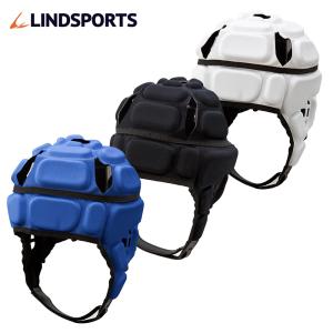 ヘッドギア ラグビー IRB付 青 黒 白 M(頭囲：56〜57cm)