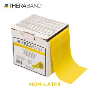 セラバンド TheraBand 合計22.86m 黄色 イエロー シン トレーニングチューブ  LINDSPORTS リンドスポーツ