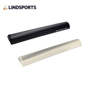 ストレッチングクッション ロングハーフ ネイビー 長さ98cm 半円柱 かまぼこ型 ストレッチ用ポール ヨガポール LINDSPORTS リンドスポーツ｜lindsp