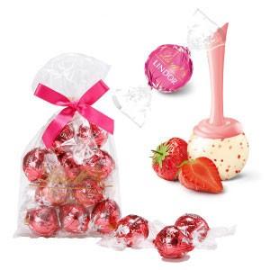 リンツ Lindt チョコレート リンドール ストロベリー＆クリーム 10個入り