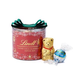 リンツ 公式 Lindt チョコレート リンドール リボンギフトボックス クリスマス 8個入り