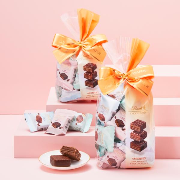 リンツ Lindt チョコウェイファー ファミリーパック 20個入　爆買