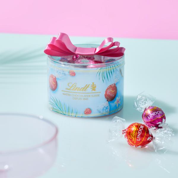 リンツ Lindt チョコレート リンドール リボンギフトボックス 14個入