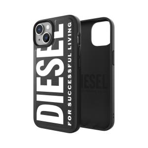 DIESEL ディーゼル iPhone 14 Moulded Case Core FW22 black/white