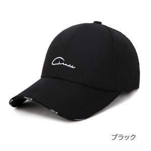 キャップ ゴルフ ユニセックス uvカット 黒...の詳細画像1