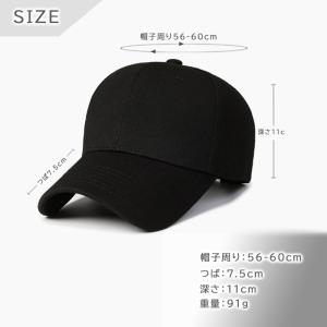キャップ メンズ レディース ゴルフ uv 黒...の詳細画像1