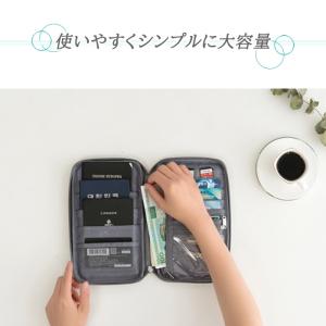 パスポートケース 薄型 航空券入れ 通帳ケース...の詳細画像1