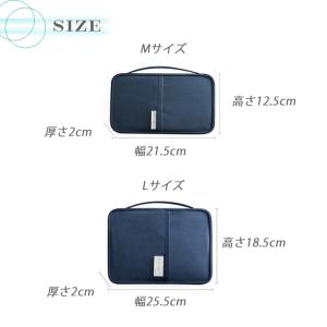 パスポートケース 薄型 航空券入れ 通帳ケース...の詳細画像2