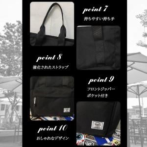 トートバッグ ポケット多い メンズ レディース...の詳細画像4