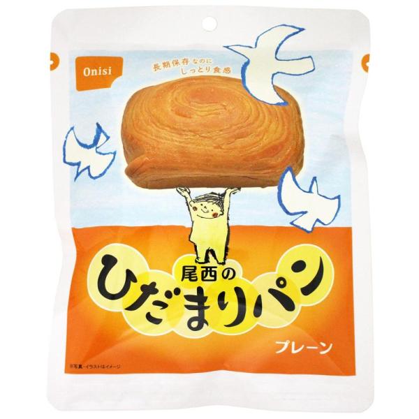 尾西食品 ひだまりパン プレーン 70g×6袋 (非常食・保存食)