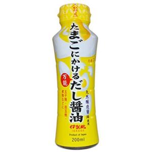 伊賀越 たまごにかけるだししょうゆ 200ml×12本｜linear1