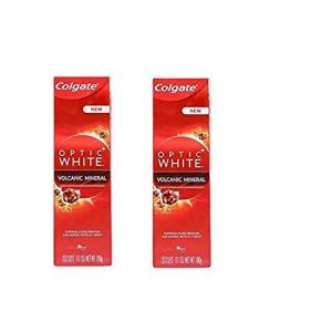 （コルゲート）Colgate ペースト OPTIC WHITE 歯磨き粉 VOLCANIC MINERAL(100g, オプティックホワイト) 2 T｜linear1