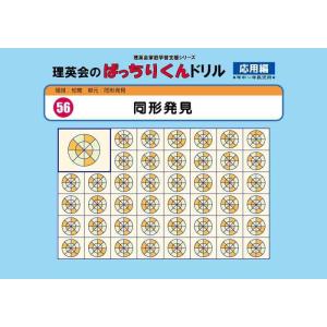 【中古】056 ばっちりくんドリル 同形発見(応用編) (理英会の家庭学習支援シリーズ)