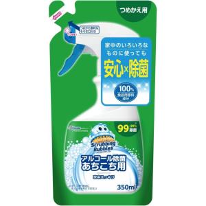 ジョンソン スクラビングバブル アルコール除菌 あちこち用 詰替用 350mL