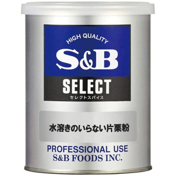 エスビー食品 セレクトスパイス M缶 水溶きのいらない 片栗粉 220g ×3缶