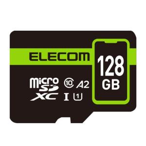 エレコム microSD 128GB UHS-I U1 90MB/s microSDXCカード データ復旧サービス2年付 MF-SP128GU11A2｜linear1
