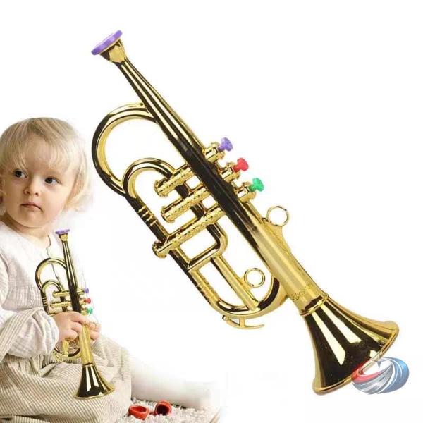 子供トラン おもちゃラッパ 知育楽器 玩具  誕生日プレゼントに 保育園?小学生の音遊びに 管楽器ご...