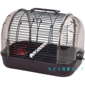 鳥キャリーケージお散歩 バードキャリア持ち手付...の詳細画像3