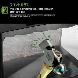 爬虫類ボックス飼育セット 室内換気性良好 トカ...の詳細画像2