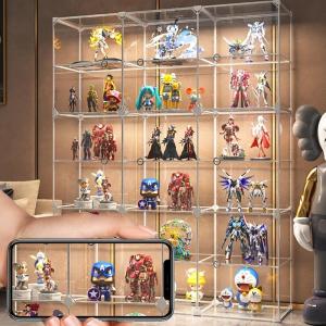 コレクションケース LED照明付き 透明アクリ...の詳細画像3